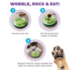 Outward Hound Wobble Bowl Interactive Treat Puzzle Dog Toy - 29X29cm