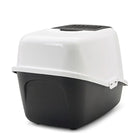 Savic Nestor Cat Toilet Home Black - 22x15x15 Inch - Zigly