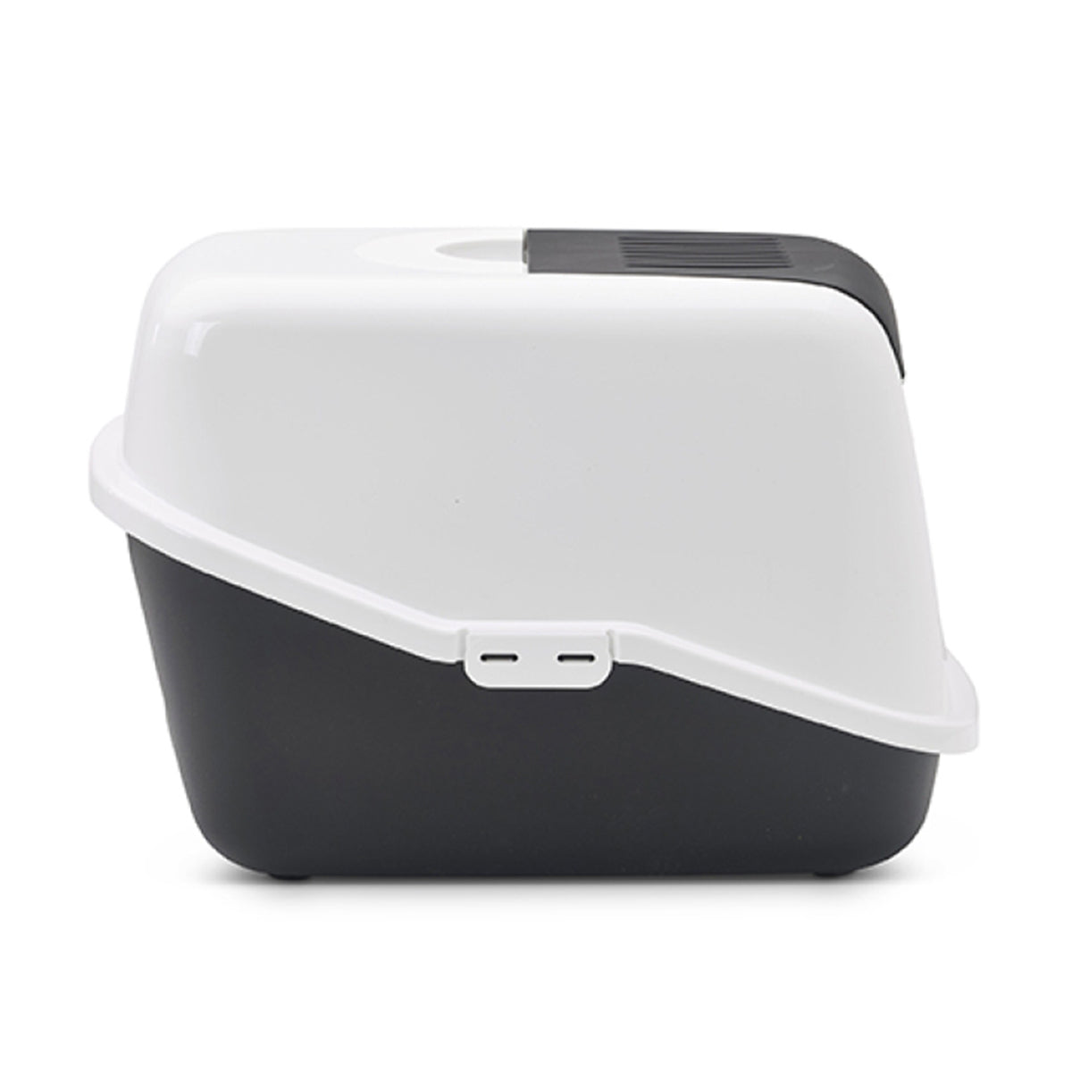 Savic Nestor Cat Toilet Home Black - 22x15x15 Inch