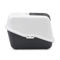 Savic Nestor Cat Toilet Home Black - 22x15x15 Inch