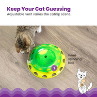 Petstages Catnip Chaser Independent Cat Interactive Toy