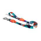 Colorful Zee Dog Ella dog leash with geometric patterns available on Zigly