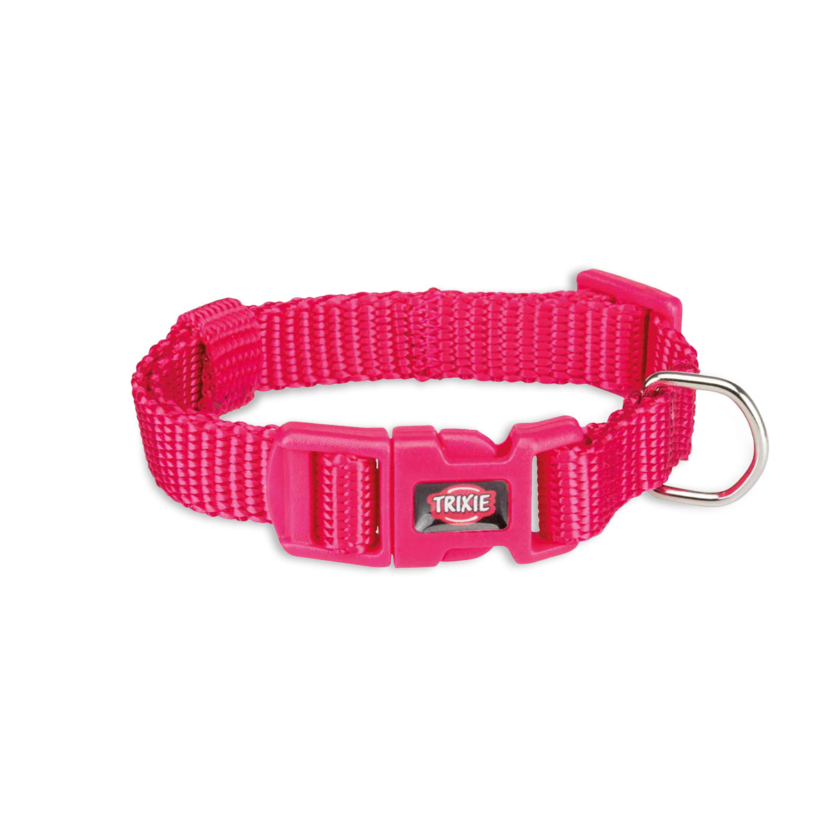 trixie-premium-nylon-dog-collar-fuchsia-m-l-35-55cm-20mm