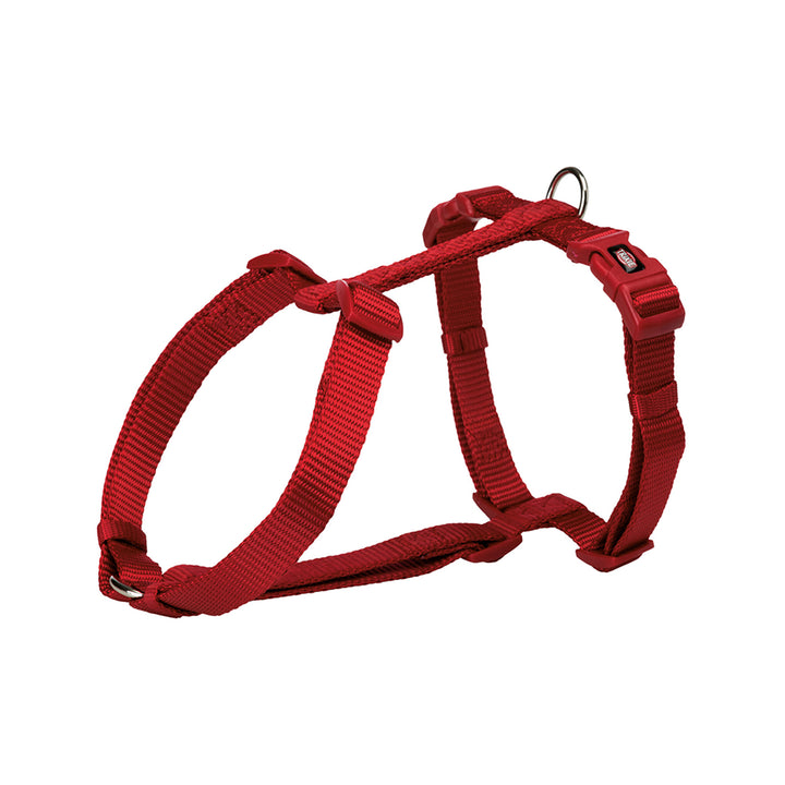 Trixie Premium Nylon H Type Dog Harness - Red