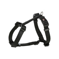 Trixie Premium Nylon H Type Dog Harness - Black
