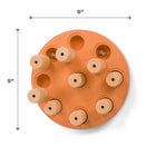 Outward Hound Smart Composite Interactive Dog Toy - 23cm - Orange - Zigly