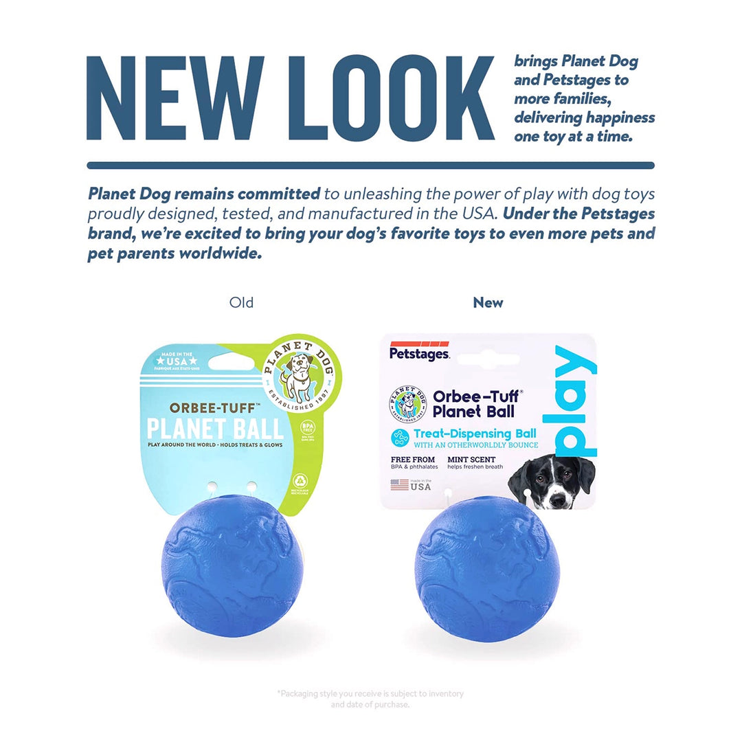 Outward Hound Orbee-Tuff Planet Ball, Royal Blue, Large