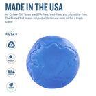 Outward Hound Orbee-Tuff Planet Ball, Royal Blue, Large