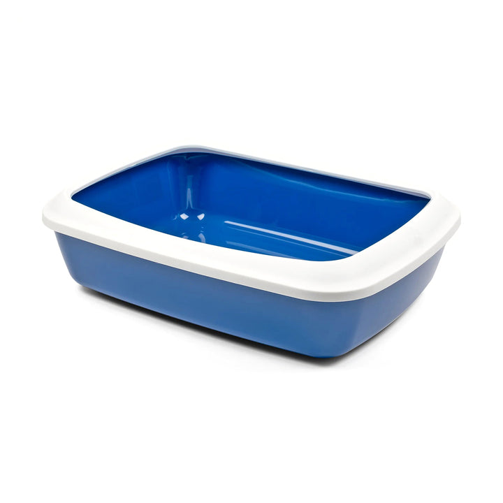 Savic Iriz Cat Litter Tray+Rim Nordic Blue - 43.18 cm
