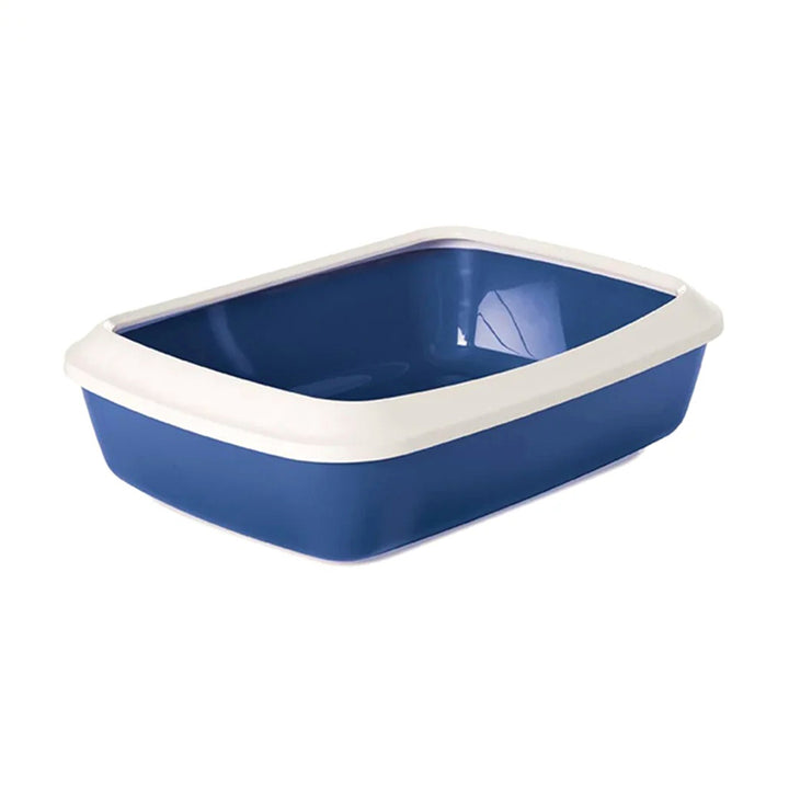 Savic Iriz Cat Litter Tray+Rim Nordic Blue - 43.18 cm