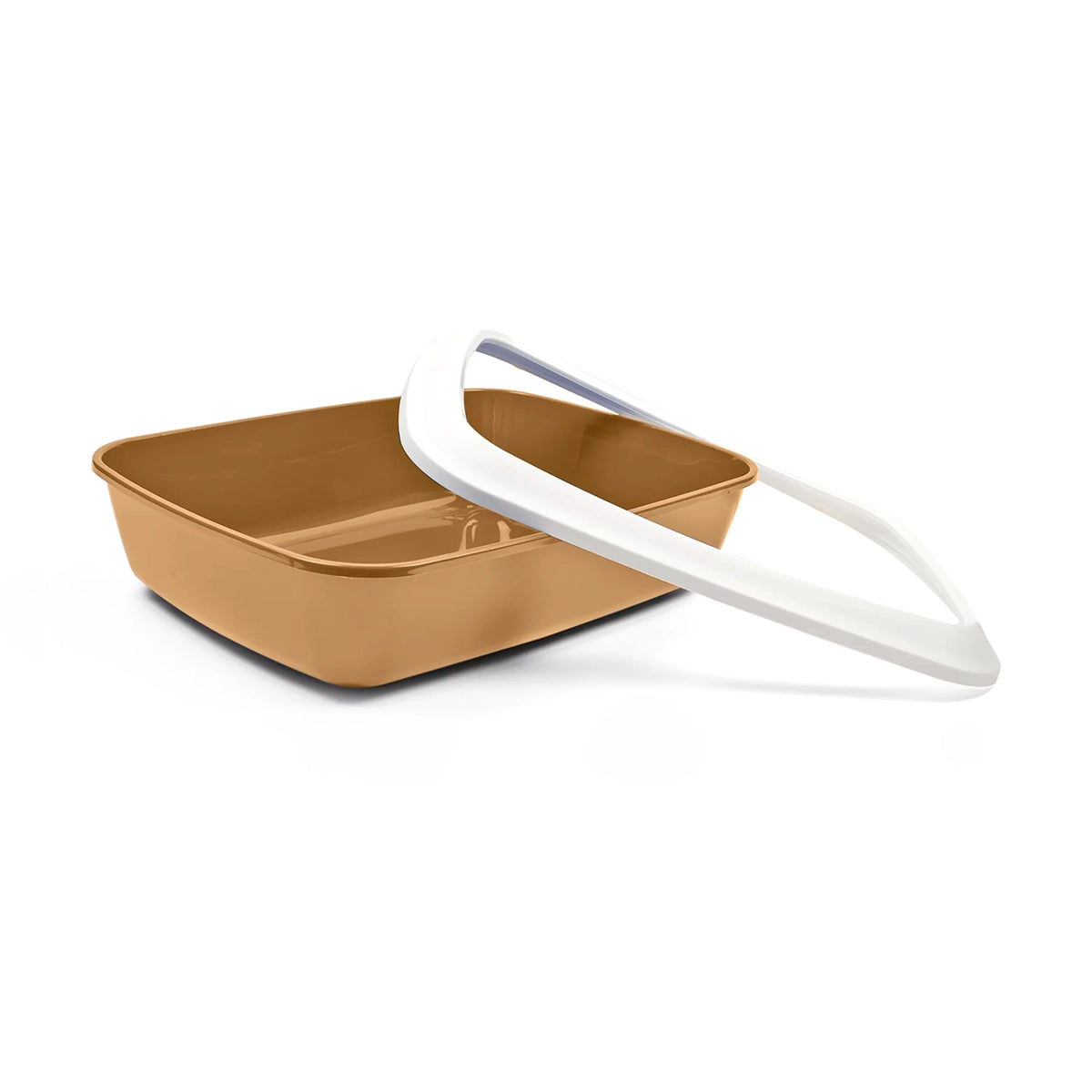 Savic Iriz Cat Litter Tray+Rim Nordic Brown