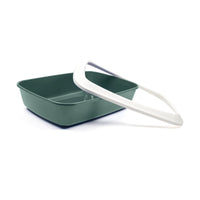 Savic Iriz Cat Litter Tray+Rim Nordic Green - 50.8 cm