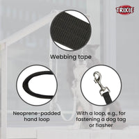 Trixie Premium Nylon Leash for Dog - Black