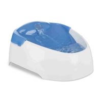 Trixie Drinking Fountain Duo Stream White/Blue - 1L - 20x12x23cm