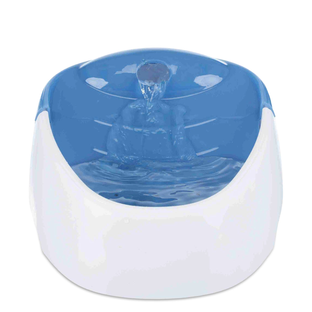 Trixie Drinking Fountain Duo Stream White/Blue - 1L - 20x12x23cm
