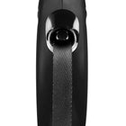 Flexi Classic Tape Retractable Dog Leash - Black - Zigly