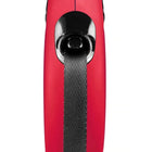 Flexi Classic Tape Retractable Dog Leash - Red - Zigly