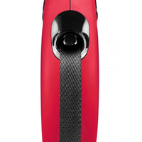Flexi Classic Tape Retractable Dog Leash - Red - Medium - 5m