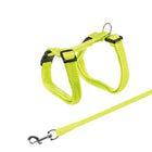 Trixie Cat Harness With Leash - 22-42cm/10mm 1.25 M Various Colours - Zigly