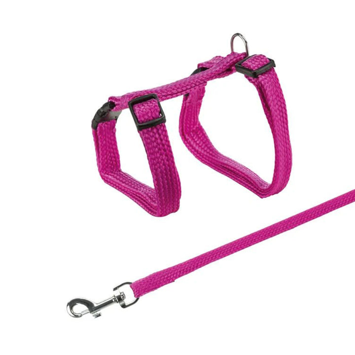 Trixie Cat Harness With Nylon Leash - XL - 34-57cm/13mm - 1.20 m