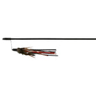 Trixie Playing Rod With Leather Straps And Feathers Cat Toy - Zigly