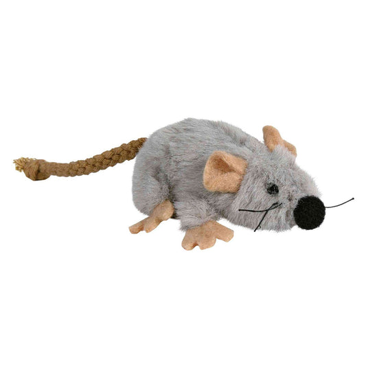Trixie Mouse Plush Catnip Toy for Cats-7cm