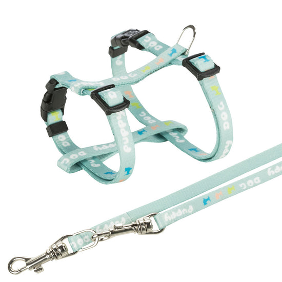 trixie-junior-puppy-harness-with-leash-s-m-mint