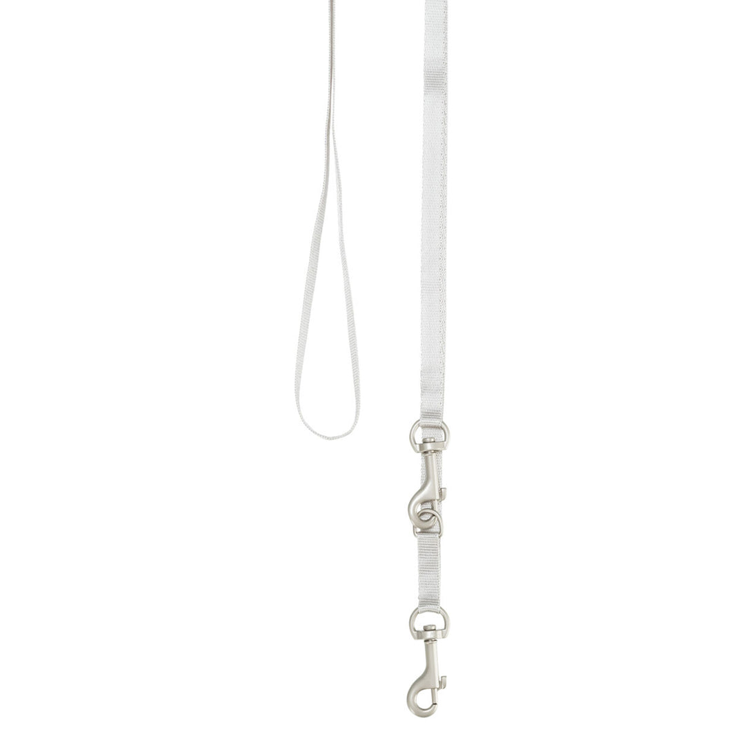 Trixie Junior Puppy Harness With Leash - S-M - 23-34 cm/8 mm - 2.00 m - Light Grey