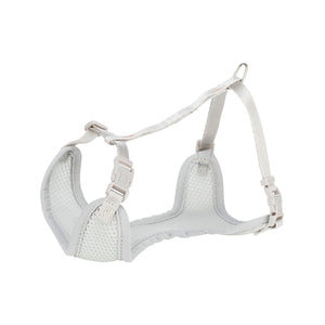 Trixie Junior Puppy Harness With Leash - S-M - 23-34 cm/8 mm - 2.00 m - Light Grey