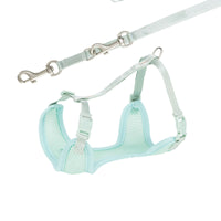 Trixie Junior Puppy Harness With Leash - S-M - 23-34 cm/8 mm - 2.00 m - Mint
