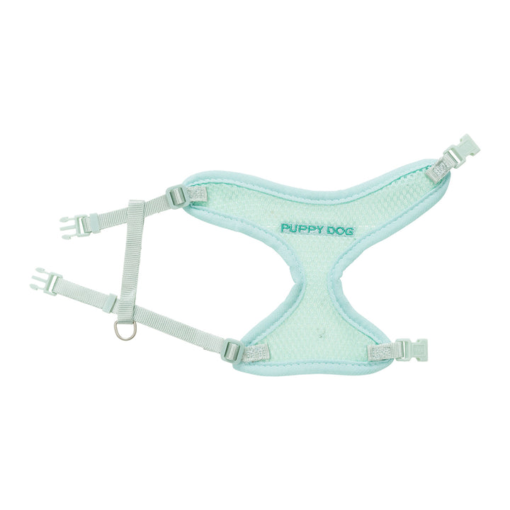 Trixie Junior Puppy Harness With Leash - S-M - 23-34 cm/8 mm - 2.00 m - Mint