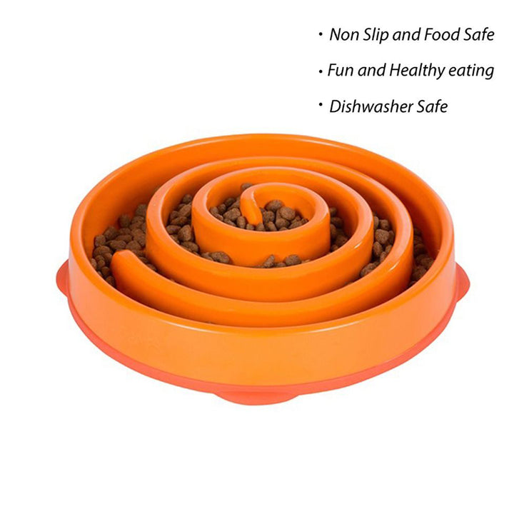 Outward Hound Fun Feeder Slo-Bowl for Dogs - Medium/Mini - 25 cm