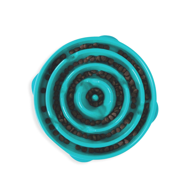 Outward Hound Fun Feeder Slo-Bowl for Dogs - Medium/Mini - 25 cm