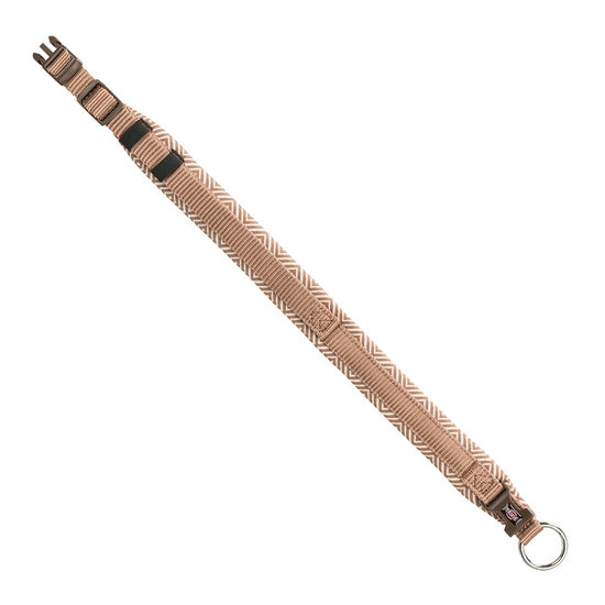 Trixie Premium Nylon Dog Collar Boho Diamond/Caramel