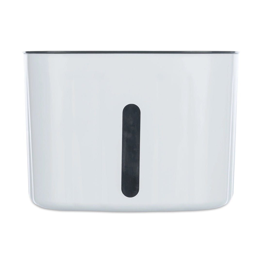Trixie Drinking Fountain Flower - 2L - 18.5x13x18.5cm - White/Grey