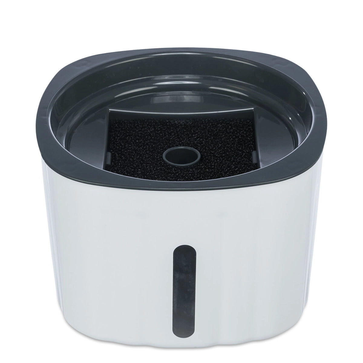 Trixie Drinking Fountain Flower - 2L - 18.5x13x18.5cm - White/Grey