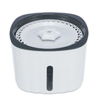 Trixie Drinking Fountain Flower - 2L - 18.5x13x18.5cm - White/Grey