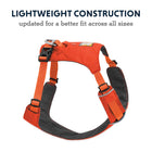 Ruffwear Hi & Light Dog Harness Sockeye Red