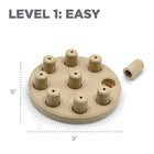 Outward Hound Nina Ottosson Dog Smart Composite Game Puzzle Dog Toy -  (Level 1 Beginner)
