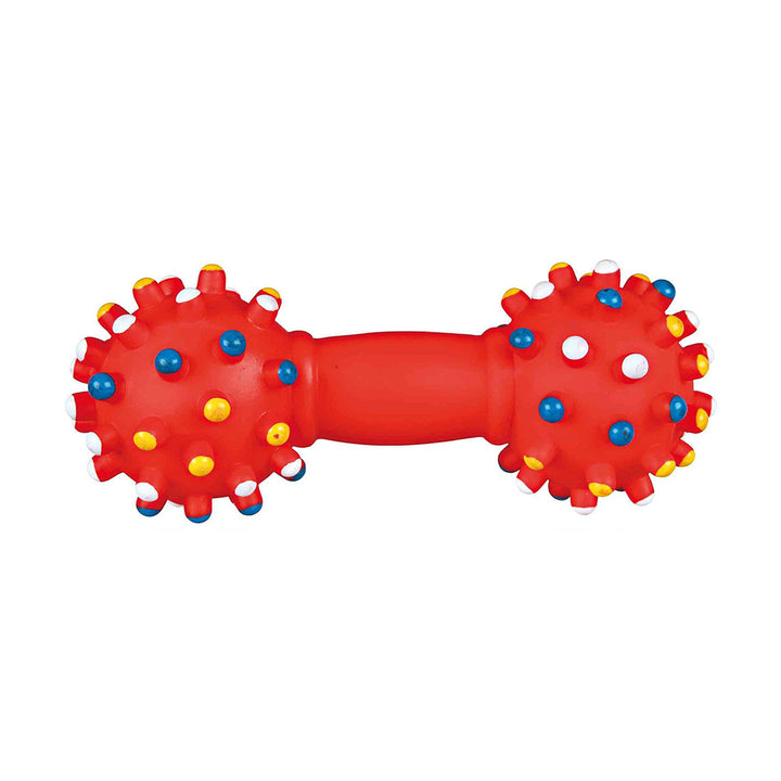 Trixie Dumbbell Vinyl Squeaky Dog Toy