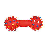 Trixie Dumbbell Vinyl Squeaky Dog Toy