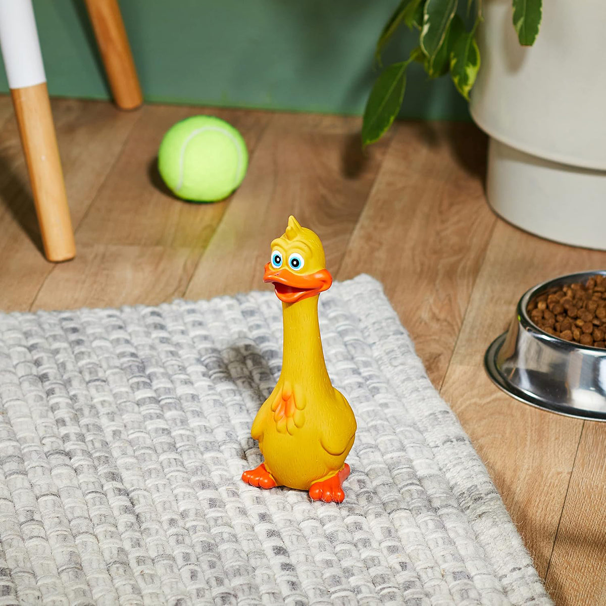 Trixie Duck Latex Squeaky Dog Toy - 20cm