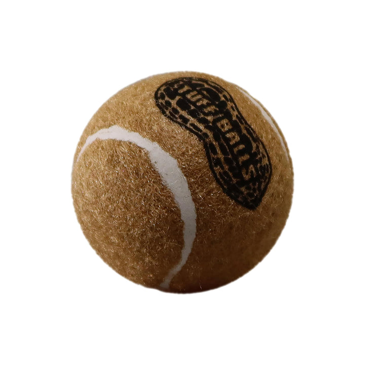Petsport Peanut Butter Tuff Balls Fetch Dog Toy - 7 cm