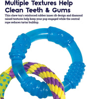 Nina Ottoson Orka Dental Links Dog Chew Toy