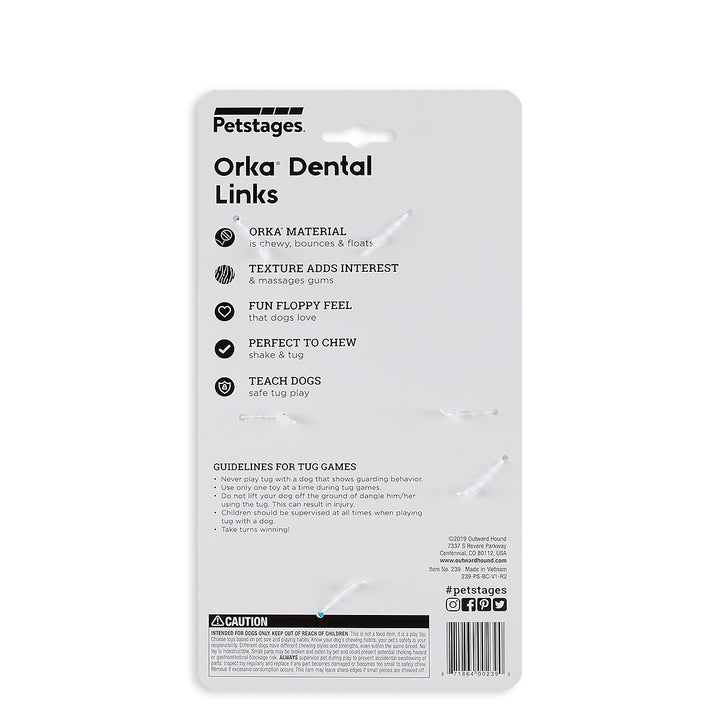 Nina Ottoson Orka Dental Links Dog Chew Toy