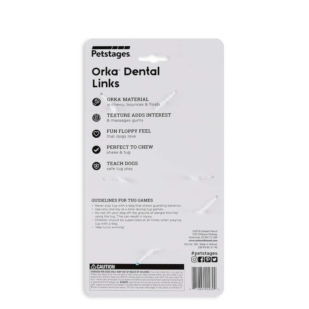 Nina Ottoson Orka Dental Links Dog Chew Toy