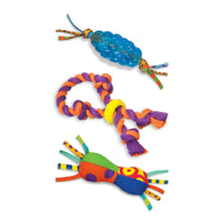 Outward Hound - Chew Starter Dental Toys For Dogs - Pack of 3