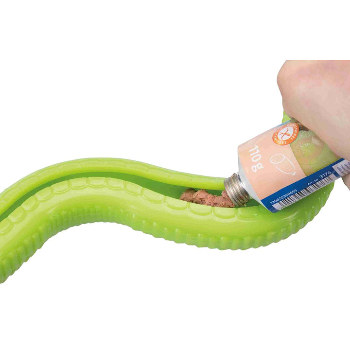 Trixie Thermoplastic Rubber Snack Snake Dog Toy - 42 cm