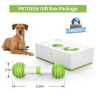 Pet Geek Playbone Interactive Dog Toy (White/Green)