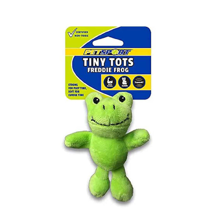 Petsport Tiny Tots Nuzzle Buddies Plush Dog Toy -  Assorted - 10cm